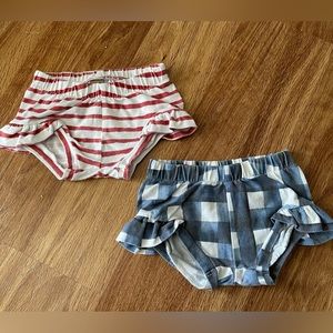 Add By Molley Ruffle shortie set